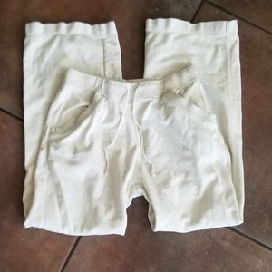 DKNY City Women's Sweatpants Cream Color S